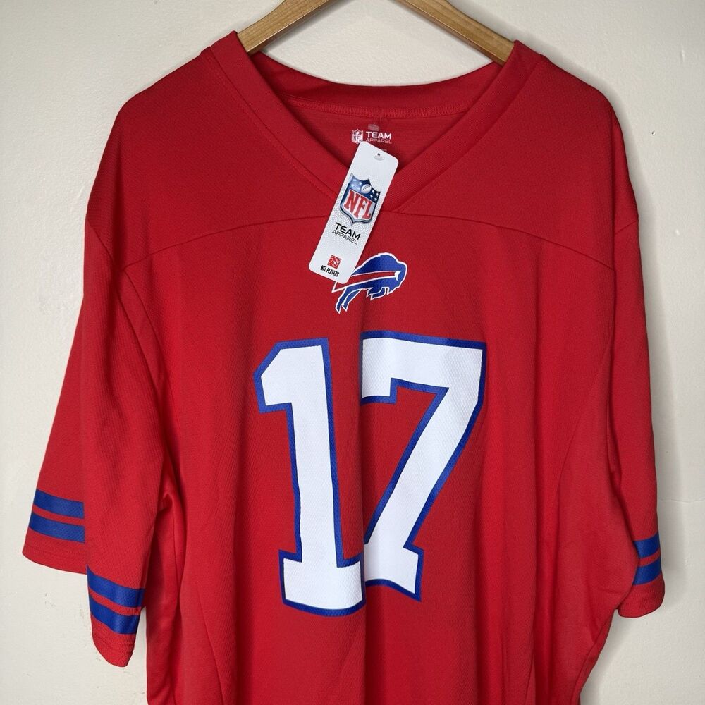 Josh Allen Buffalo Bills Jersey Mens 2XL Red Alternate NFL Football NWT - Picture 5 of 6